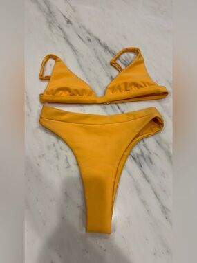 Ark Swimwear bikini yellow